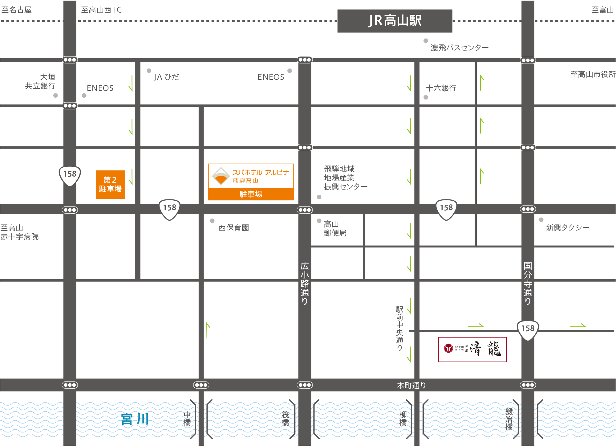 フロンティア観光株式会社 地図