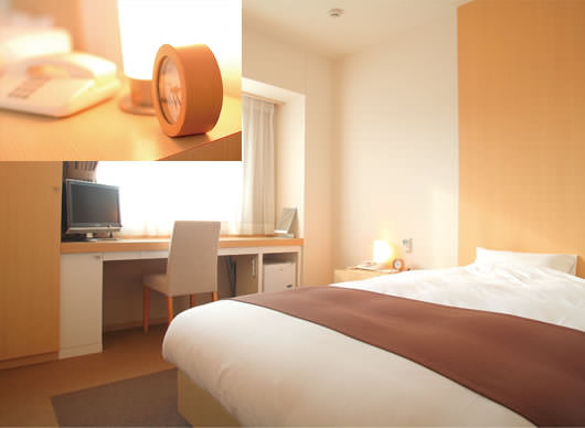 1. 旅の疲れを癒す ゆったりとスペースをとったゲストルーム