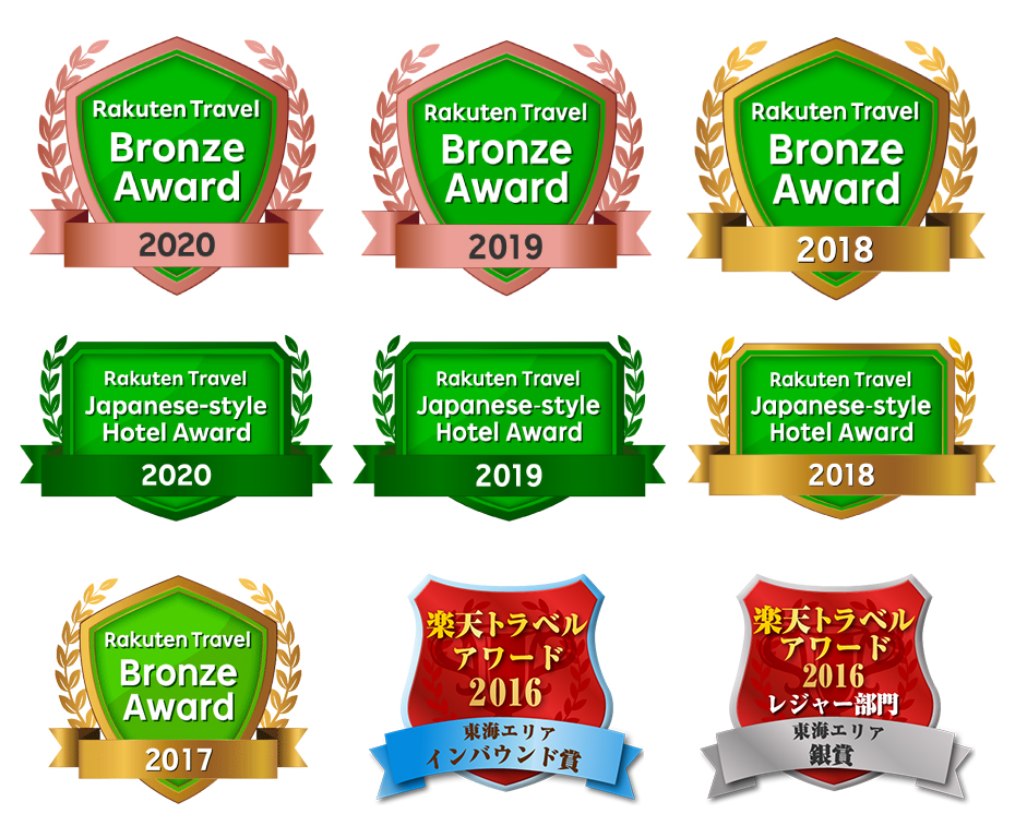 楽天アワード受賞バッチ
